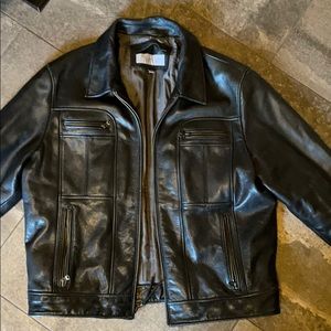 Leather Motorcycle Jacket